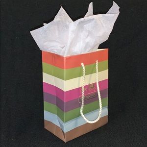 *COACH* Colorful Shopping Gift Bag
